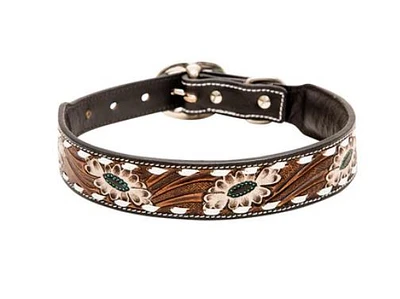 Hotshots Leather Dog Collar