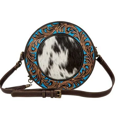 Night Gaze Round Bag