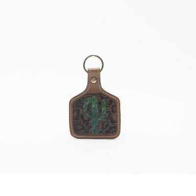 Saguaro in Bloom Key Fob