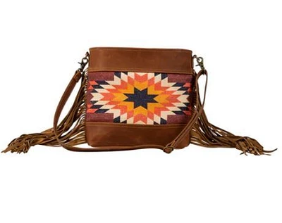 Sedona Star Fringed Shoulder Bag