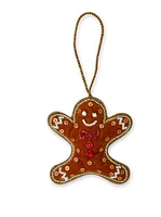 Dancing Gingerbread Christmas Ornament