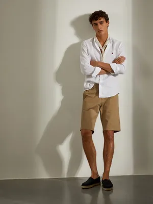 Bermudas chino para homem