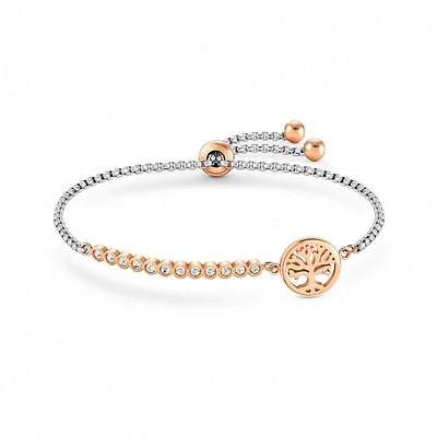 Pulseira Milleluci Árvore da Vida Rose Gold