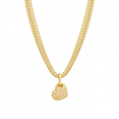 Colar Trionfo Gold Heart