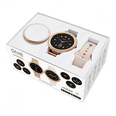 Box Relógio Smartwatch GlamCall Rose Gold