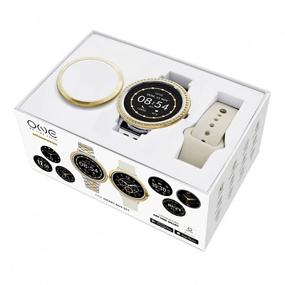 Box Relógio Smartwatch GlamCall Bicolor