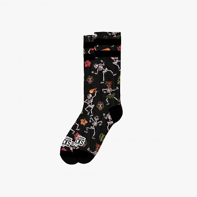 American Socks Dancing Skeleton