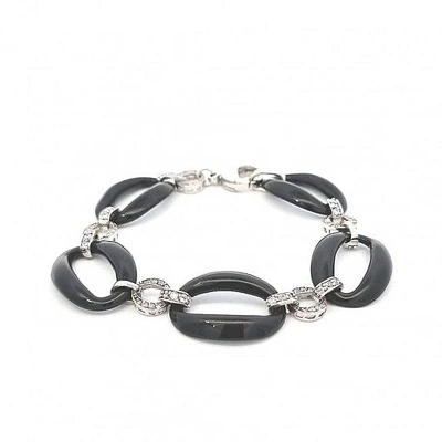 PULSEIRA PRATA - ONIX