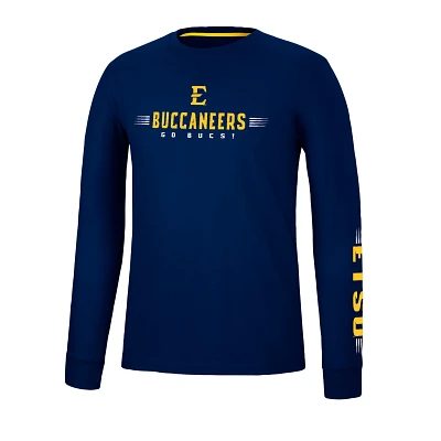 Colosseum Athletics Men’s East Tennessee State University Spackler Long Sleeve T-shirt                                        