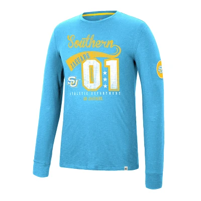 Colosseum Athletics Men's Southern University Before Electricity Graphic Long Sleeve T-shirt