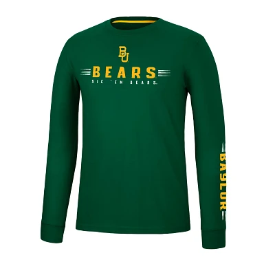 Colosseum Athletics Men’s Baylor University Spackler Long Sleeve T-shirt