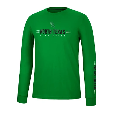 Colosseum Athletics Men’s University of North Texas Spackler Long Sleeve T-shirt
