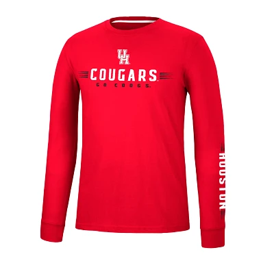 Colosseum Athletics Men’s University of Houston Spackler Long Sleeve T-shirt