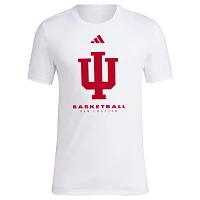 adidas Indiana Hoosiers 2023 On Court Bench Fresh T-Shirt