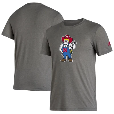 adidas Nebraska Huskers Basics Heritage Tri-Blend T-Shirt