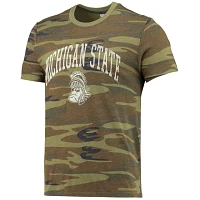 Alternative Apparel Michigan State Spartans Arch Logo Tri-Blend T-Shirt                                                         