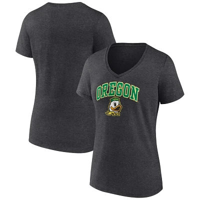 Fanatics Branded Oregon Ducks Evergreen Campus V-Neck T-Shirt