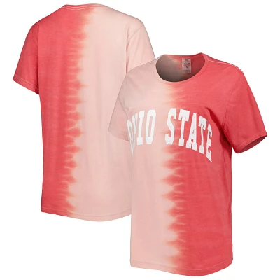 Gameday Couture Ohio State Buckeyes Find Your Groove Split-Dye T-Shirt