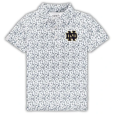 Garb Notre Dame Fighting Irish Crew All-Over Print Polo