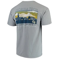 Georgia Tech Jackets Team Comfort Colors Campus Scenery T-Shirt
