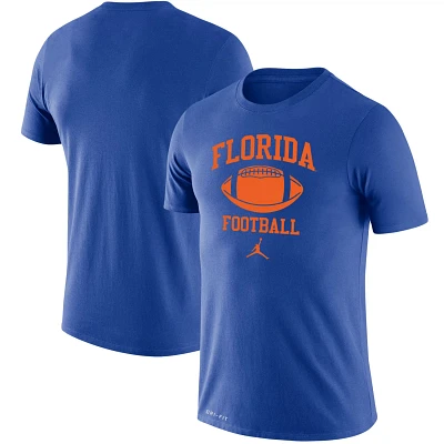 Jordan Brand Florida Gators Big  Tall Legend Retro Football Performance T-Shirt