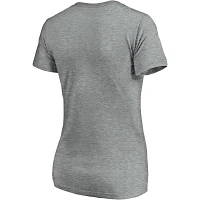 Majestic Heathered Gray Pittsburgh Pirates Showtime V-Neck T-Shirt                                                              