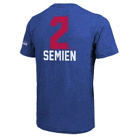 Majestic Threads Marcus Semien Texas Rangers 2023 World Series Champions Name  Number T-Shirt