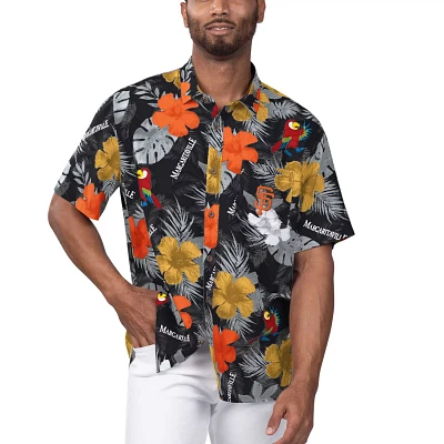Margaritaville San Francisco Giants Island Life Floral Party Button-Up Shirt