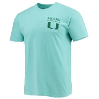 Miami Hurricanes Circle Scene Comfort Colors T-Shirt