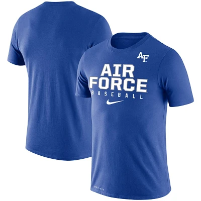 Nike Air Force Falcons Baseball Legend Slim Fit Performance T-Shirt