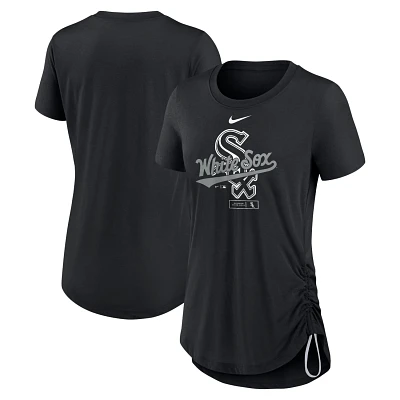 Nike Chicago White Sox Side Cinch Fashion Tri-Blend Performance T-Shirt