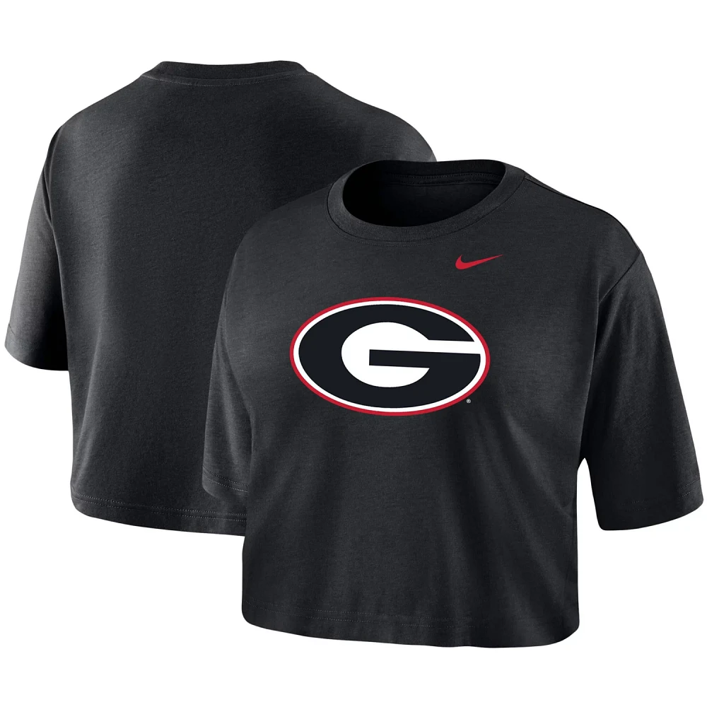 Nike Georgia Bulldogs Cropped Performance T-Shirt