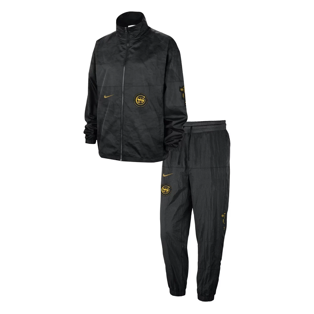 Nike Golden State Warriors 2023/24 City Edition Courtside Starting Five Full-Zip Jacket  Pants Set