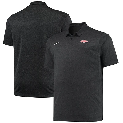 Nike Heathered Arkansas Razorbacks Big  Tall Performance Polo                                                                   