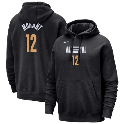 Nike Ja Morant Memphis Grizzlies 2023/24 City Edition Name  Number Pullover Hoodie