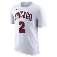 Nike Lonzo Ball Chicago Bulls 2022/23 City Edition Name  Number T-Shirt