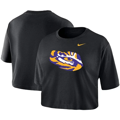 Nike LSU Tigers Cropped Performance T-Shirt