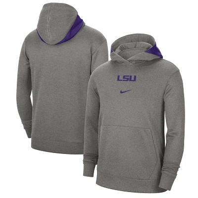 Nike LSU Tigers Team Basketball Spotlight Performance Pullover Hoodie                                                           