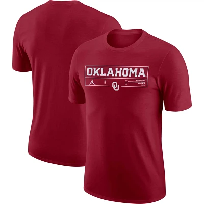 Nike Oklahoma Sooners Wordmark Stadium T-Shirt                                                                                  