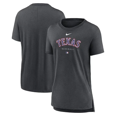 Nike Texas Rangers Authentic Collection Early Work Tri-Blend T-Shirt