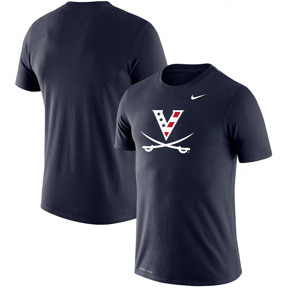 Nike Virginia Cavaliers Red White  Hoo Performance Legend T-Shirt