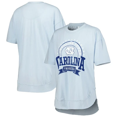 Pressbox Carolina North Carolina Tar Heels Vintage Wash Poncho Captain T-Shirt                                                  