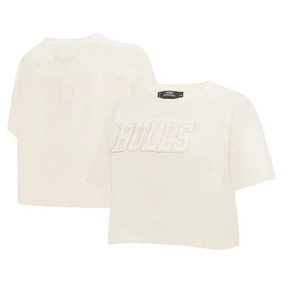 Pro Standard Chicago Bulls Neutral Boxy Crop T-Shirt
