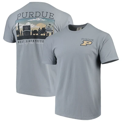 Purdue Boilermakers Team Comfort Colors Campus Scenery T-Shirt
