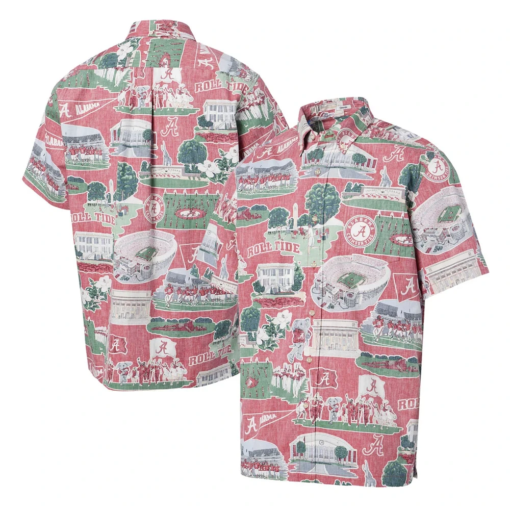 Reyn Spooner Alabama Tide Scenic Button-Down Shirt