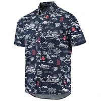 Reyn Spooner Boston Red Sox Kekai Performance Button-Up Shirt                                                                   