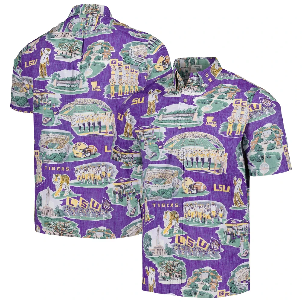 Reyn Spooner LSU Tigers Scenic Button-Down Shirt