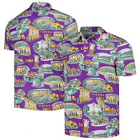 Reyn Spooner LSU Tigers Scenic Polo