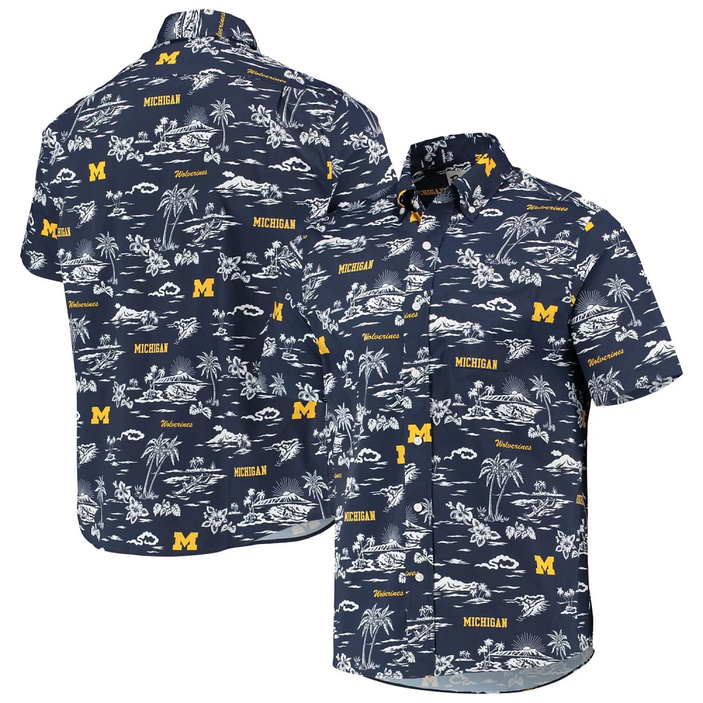 Reyn Spooner Michigan Wolverines Classic Button-Down Shirt