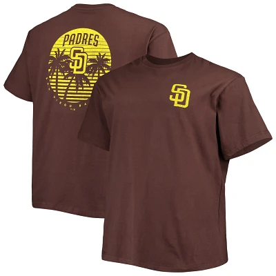 San Diego Padres Big  Tall Hometown Collection Palm Trees Sunset T-Shirt